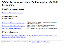 Tablet Screenshot of munts.com